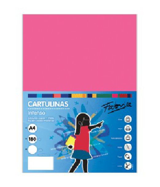 Cartulinas Din A-4 de 180 gramos