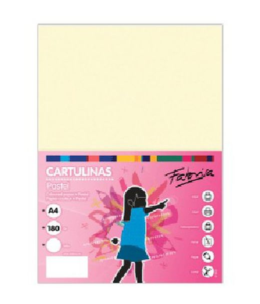 Cartulinas Din A-4 de 180 gramos
