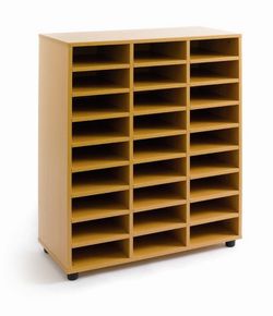 Casilleros de 113 cm de alto. Entre 6 y 27 huecos