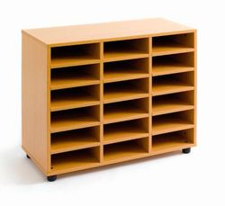 Casilleros de 77 cm de alto. Entre 4 y 18 huecos