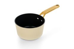 Icônica panela de alumínio forjado para indução, 16 cm, bege