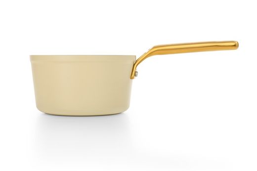 Icônica panela de alumínio forjado para indução, 16 cm, bege