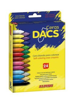 Assortiment de cires souples dacs en boîtes de 12 et 24