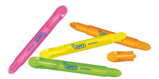crayons gel fluorescents jovi