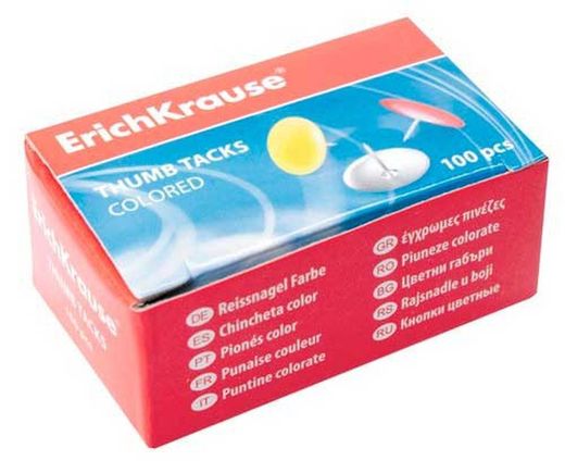 punaises métalliques erichkrause