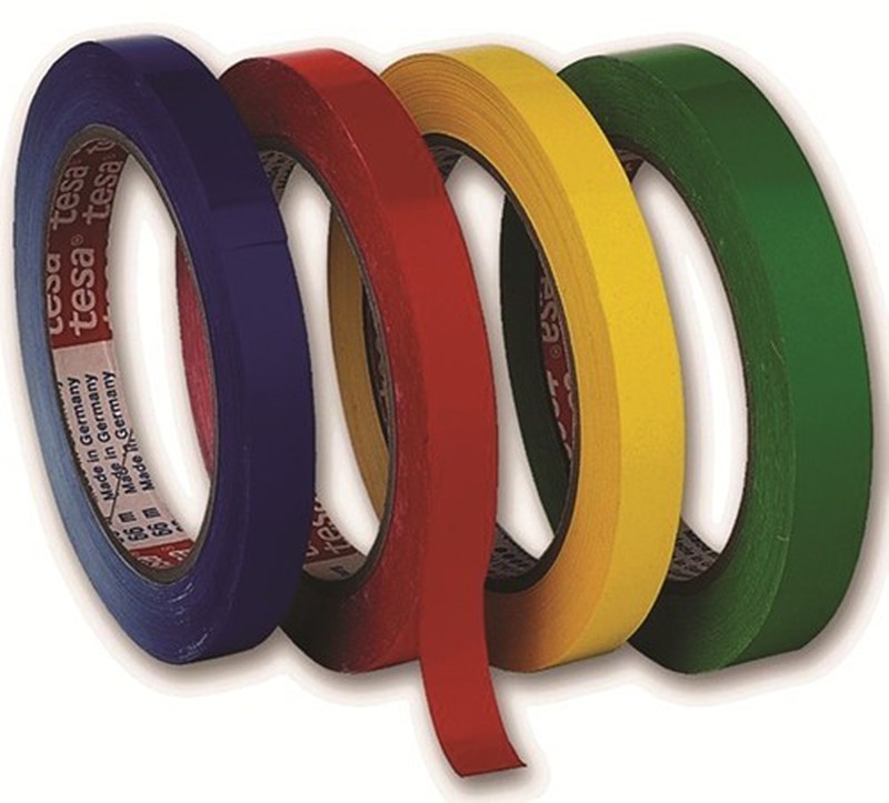 Cinta adhesiva PVC distintos colores y medida rojo 66x12 — Cartabon