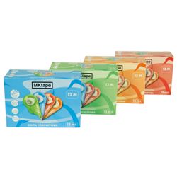 Cinta correctora con aplicación frontal con 12 mts