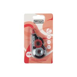 Cinta correctora con aplicación frontal con 12 mts