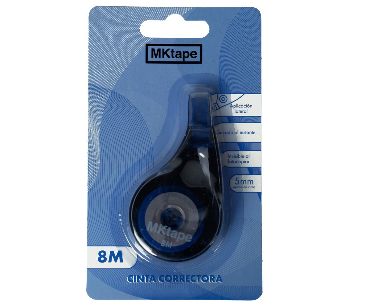 Cinta correctora con aplicación lateral con 8 mts.