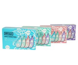 Cinta correctora de aplicación lateral con 12 mts