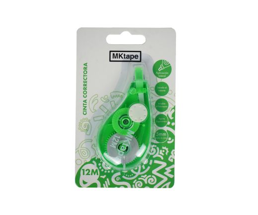 Cinta correctora de aplicación lateral con 12 mts