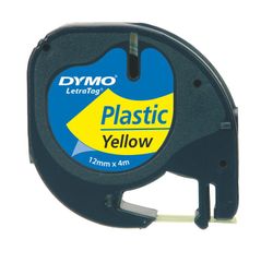Ruban dymo en plastique pour dymo letratag
