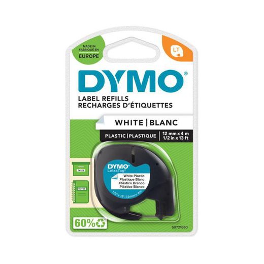 Ruban dymo en plastique pour dymo letratag