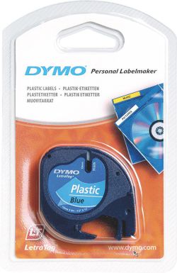 Ruban dymo en plastique pour dymo letratag
