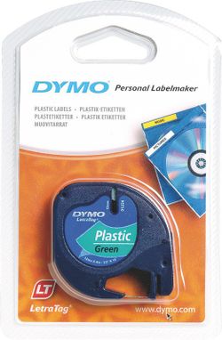 Ruban dymo en plastique pour dymo letratag