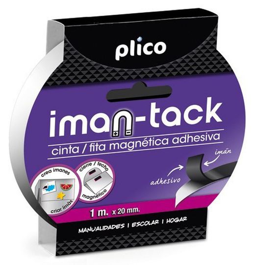fita magnética adesiva plico