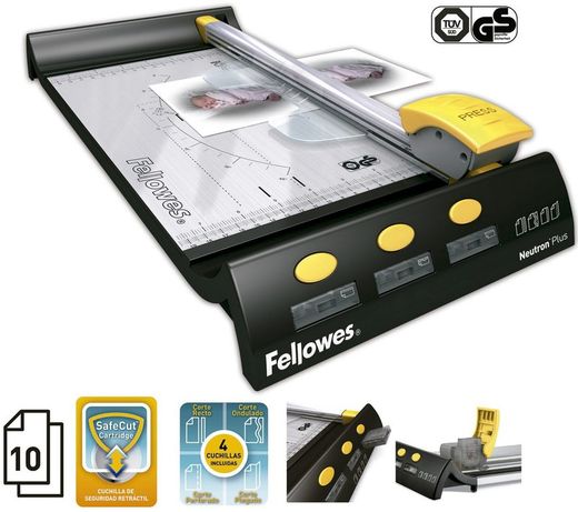 Fellowes neutron mais a4 rolo de cisalhamento