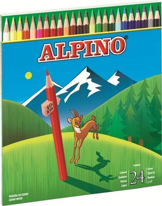 Peintures pour bois alpin classiques assorties