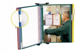 Clasificador de pared metálico tarifold
