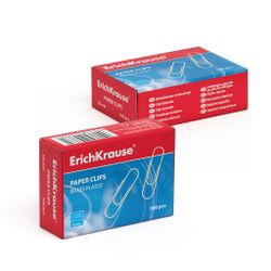 Clips Metálicos Dorados. Caja de 100