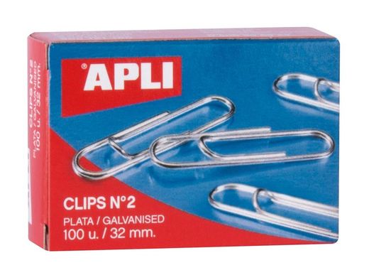 Clips en métal marron