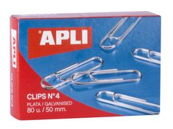 Clips en métal marron