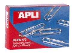 Clips en métal marron