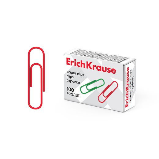 Clips nickelés et colorés appliqués