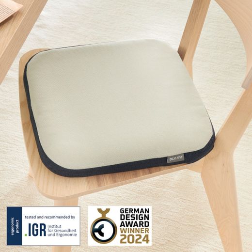 Oreiller Leitz Ergo Active Wobble avec couche de tissu