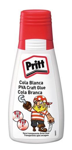 Cola branca para artesanato pritt