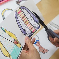 Rouleau à colorier Saisons : Automne