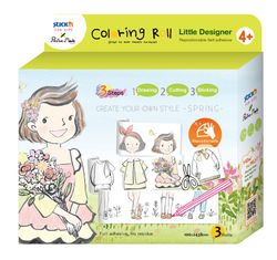 Coloring Roll Estaciones: Primavera