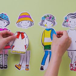 Coloring Roll Estaciones: Primavera