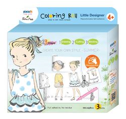 Coloring Roll Estaciones: Verano