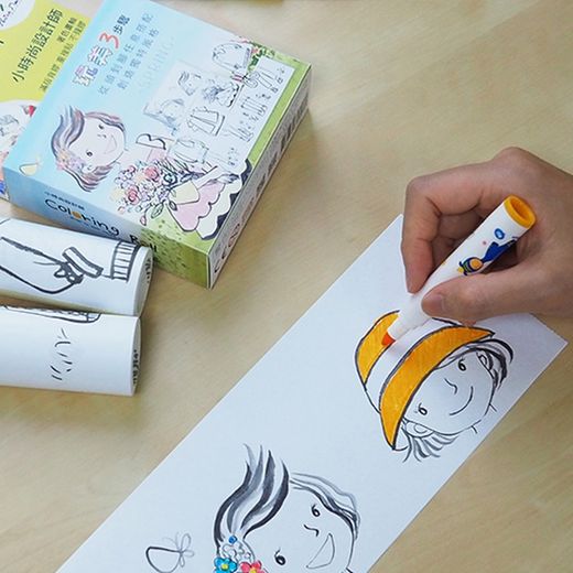 Coloring Roll Estaciones: Verano