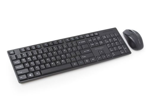 Ensemble clavier et souris sans fil Pro Fit®, noir