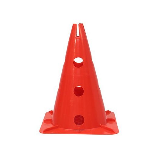Cono con base cuadrada con soporte para pica y aro