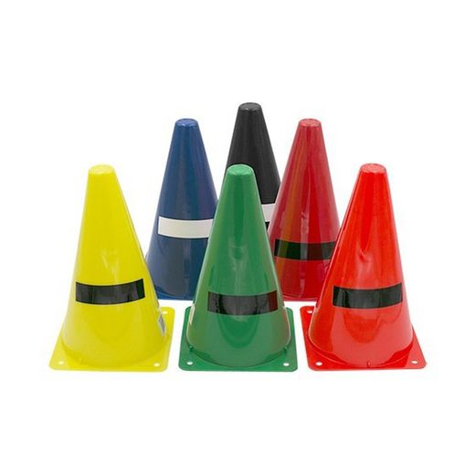 Cone com sinal de subtração. vários tamanhos e cores