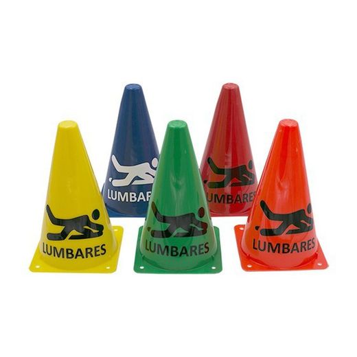 Cone para treino. Estampa lombar. vários tamanhos e cores