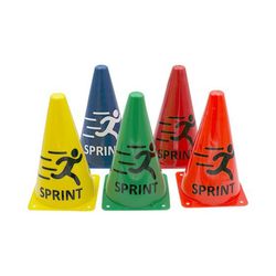 Cone para treino. Impressão de corrida. vários tamanhos e cores