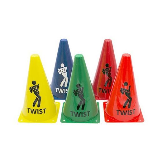 Cone para treino. Estampa torcida. vários tamanhos e cores