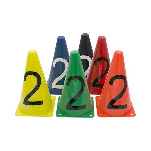 Cone semi-rígido nº 2. Vários tamanhos e cores