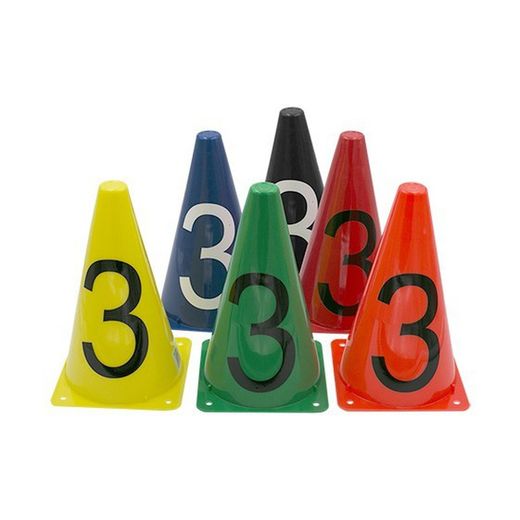 Cone semi-rígido nº 3. Vários tamanhos e cores