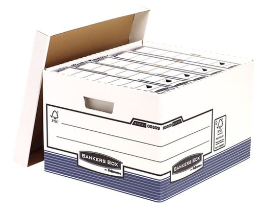 Recipiente de arquivo de caixa de fólio Bankers automontável