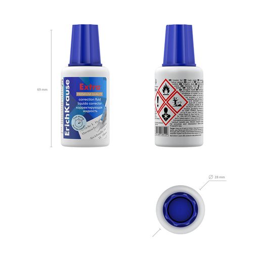 Corrector Líquido Extra Bote 20gr
