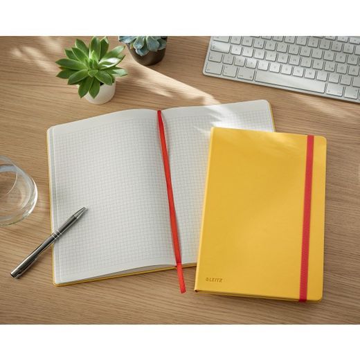 caderno de capa dura leitz aconchegante