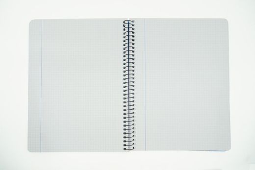 Couverture en plastique pour carnet format Din A5 bleu foncé New Neon