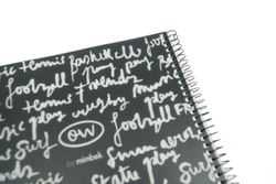 Carnet avec couverture en plastique format Din A5 couleur Ocean's Wave