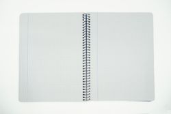 Cuaderno cubiertas de plástico tamaño Din A5 en negro de Ocean’s Wave