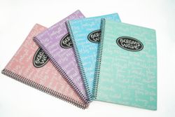 Caderno com capa de plástico tamanho Din A5 New Pastel da Ocean’s Wave